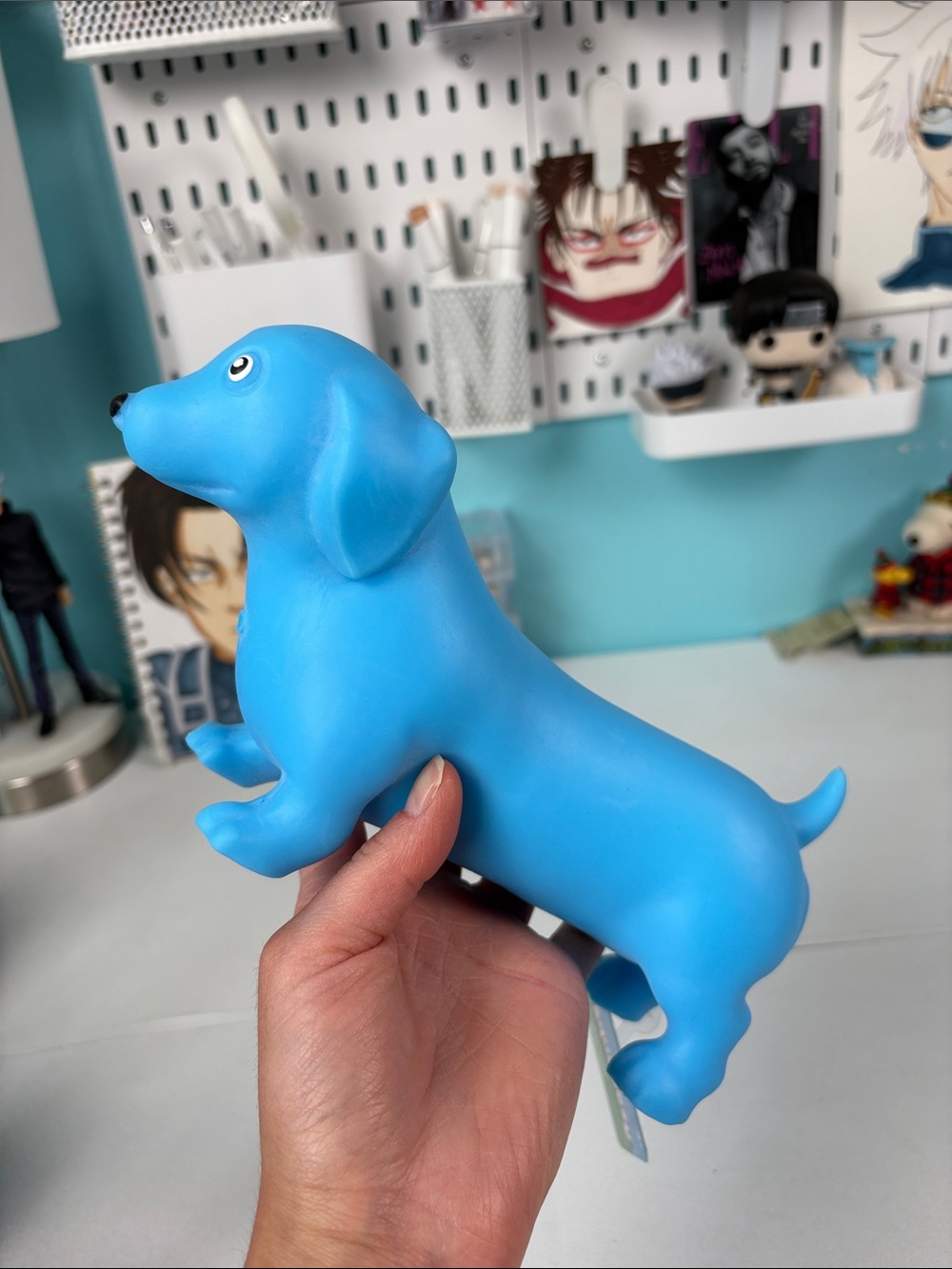 Squeezy dog squishy fidget viral tikok
